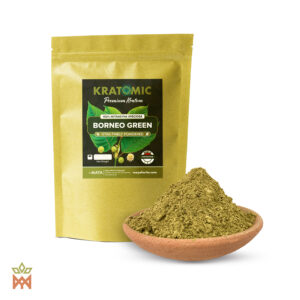 Kratom Nano Verde de Borneo (Mitragyna speciosa) - Hojas en polvo de Indonesia