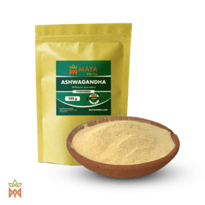 Ashwagandha (Withania Somnifera) - Raíz en Polvo de la India, 100 gramos